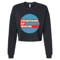 Fountains Of Wayne Band Cropped Pullover Crew