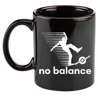 Funny One Wheel No Balance 11oz C Handle Ceramic Mug