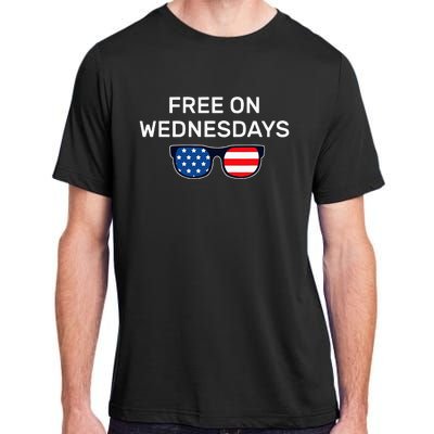 Free On Wednesdays Funny Presidential Debates Adult ChromaSoft Performance T-Shirt