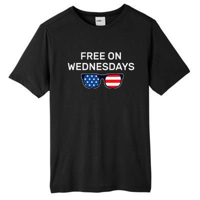 Free On Wednesdays Funny Presidential Debates Tall Fusion ChromaSoft Performance T-Shirt