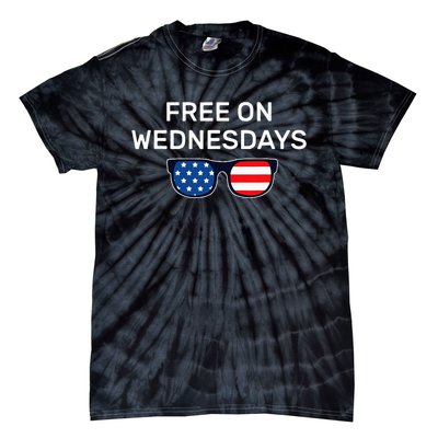 Free On Wednesdays Funny Presidential Debates Tie-Dye T-Shirt