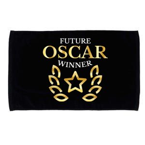 Future Oscar Winner Acting Actors Theatre Funny Gift Microfiber Hand Towel