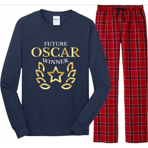 Future Oscar Winner Acting Actors Theatre Funny Gift Long Sleeve Pajama Set