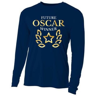 Future Oscar Winner Acting Actors Theatre Funny Gift Cooling Performance Long Sleeve Crew