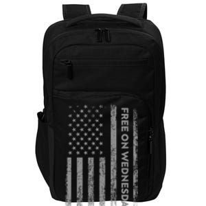 Free On Wednesdays Funny Joe Biden Impact Tech Backpack