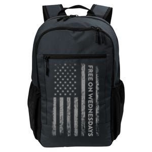 Free On Wednesdays Funny Joe Biden Daily Commute Backpack