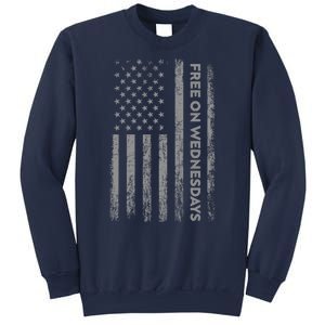 Free On Wednesdays Funny Joe Biden Sweatshirt