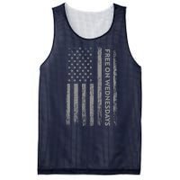 Free On Wednesdays Funny Joe Biden Mesh Reversible Basketball Jersey Tank