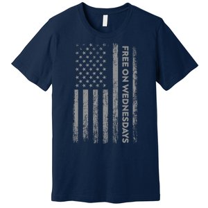 Free On Wednesdays Funny Joe Biden Premium T-Shirt