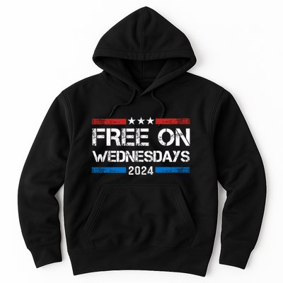 Free On Wednesdays Funny Biden Saying Hoodie