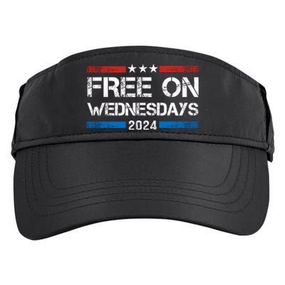 Free On Wednesdays Funny Biden Saying Adult Drive Performance Visor