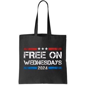 Free On Wednesdays Funny Biden Saying Tote Bag