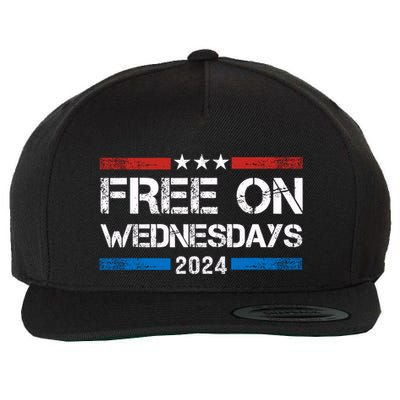 Free On Wednesdays Funny Biden Saying Wool Snapback Cap