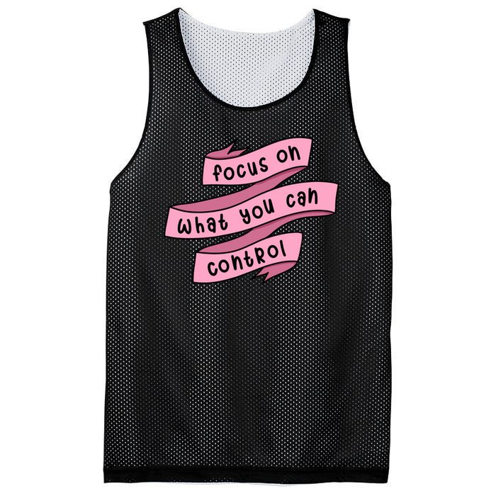 Focus On What You Can Control Mesh Reversible Basketball Jersey Tank