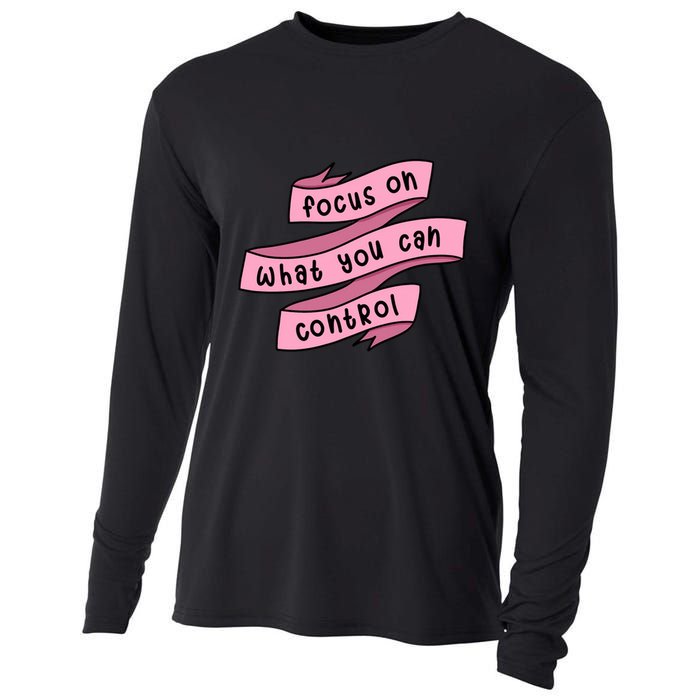 Focus On What You Can Control Cooling Performance Long Sleeve Crew
