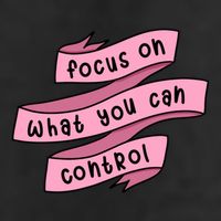 Focus On What You Can Control Golf Towel