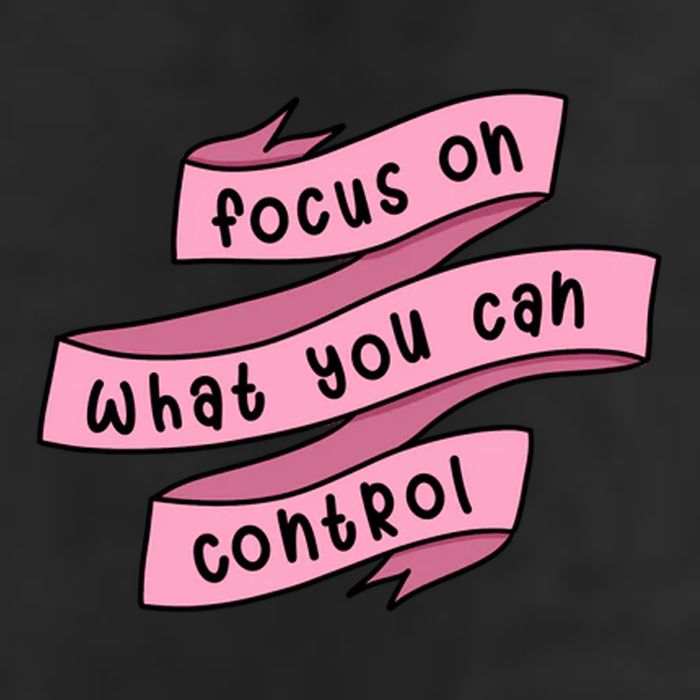 Focus On What You Can Control Golf Towel
