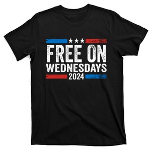 Free On Wednesdays Funny Biden Saying T-Shirt