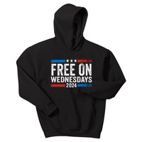 Free On Wednesdays Funny Biden Saying Kids Hoodie