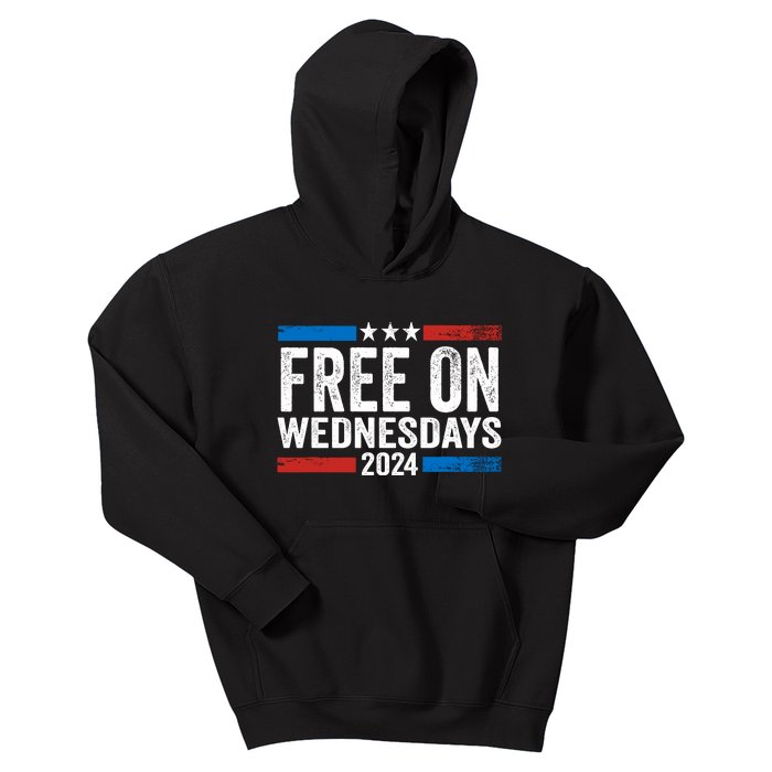 Free On Wednesdays Funny Biden Saying Kids Hoodie