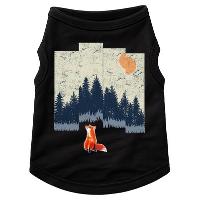 Fox Distorted Forrest  Doggie Tank