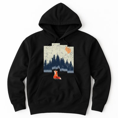 Fox Distorted Forrest  Hoodie