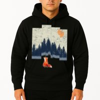 Fox Distorted Forrest  Hoodie