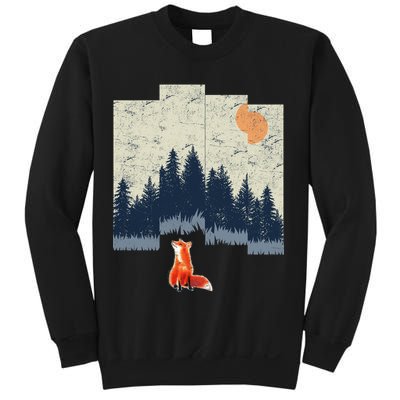 Fox Distorted Forrest  Sweatshirt