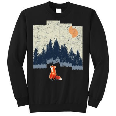 Fox Distorted Forrest  Sweatshirt