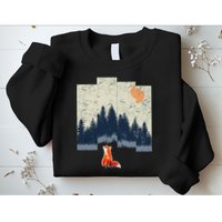 Fox Distorted Forrest  Sweatshirt