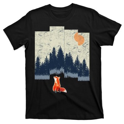 Fox Distorted Forrest  T-Shirt