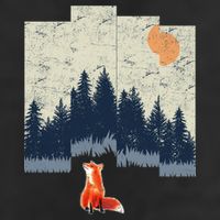 Fox Distorted Forrest  Beanie