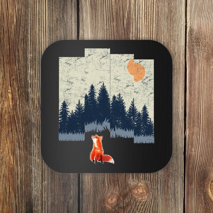 Fox Distorted Forrest  Coaster