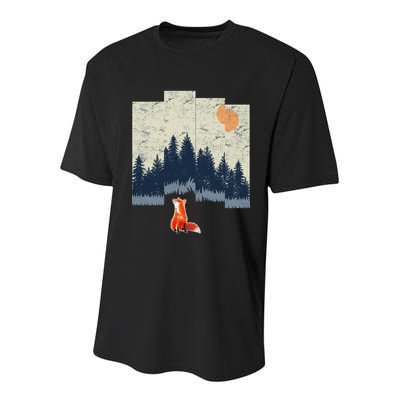 Fox Distorted Forrest  Youth Performance Sprint T-Shirt