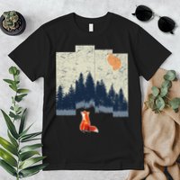 Fox Distorted Forrest  Premium T-Shirt