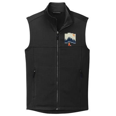 Fox Distorted Forrest  Collective Smooth Fleece Vest