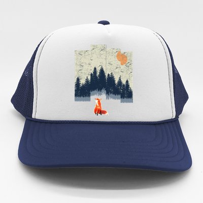 Fox Distorted Forrest  Trucker Hat