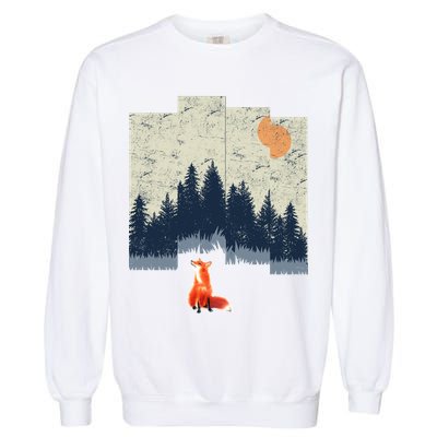Fox Distorted Forrest  Garment-Dyed Sweatshirt