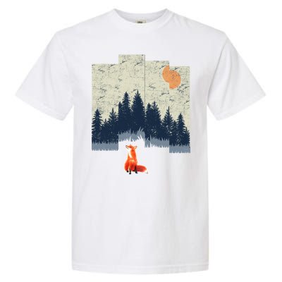 Fox Distorted Forrest  Garment-Dyed Heavyweight T-Shirt