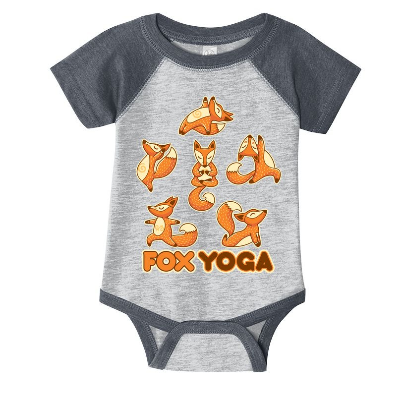 Fox Yoga Infant Baby Jersey Bodysuit