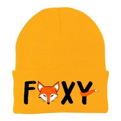 Foxy Knit Cap Winter Beanie