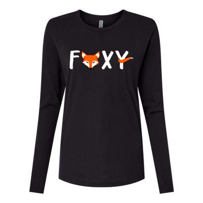 Foxy Womens Cotton Relaxed Long Sleeve T-Shirt