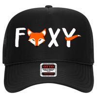 Foxy High Crown Mesh Back Trucker Hat