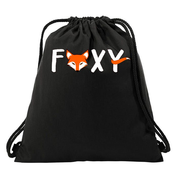 Foxy Drawstring Bag