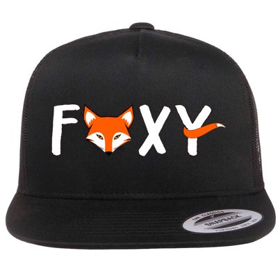 Foxy Flat Bill Trucker Hat