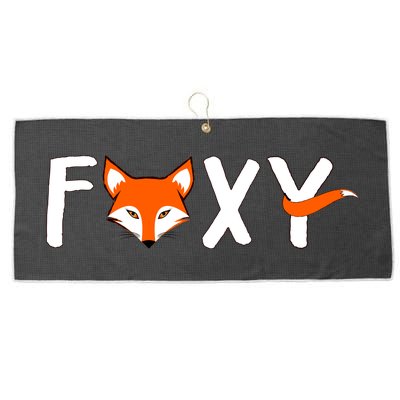 Foxy Large Microfiber Waffle Golf Towel