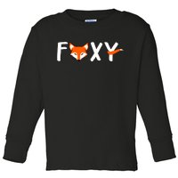 Foxy Toddler Long Sleeve Shirt