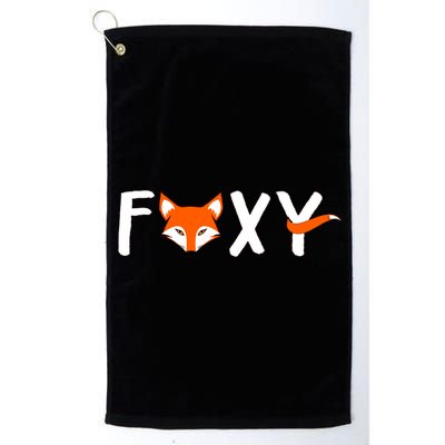 Foxy Platinum Collection Golf Towel