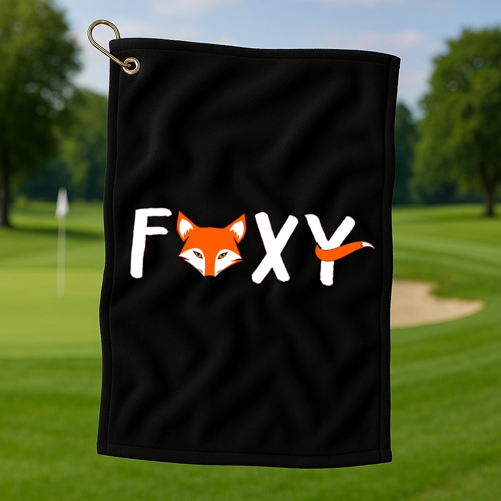 Foxy Golf Towel