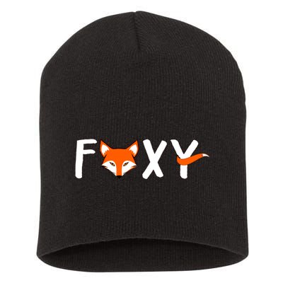 Foxy Short Acrylic Beanie